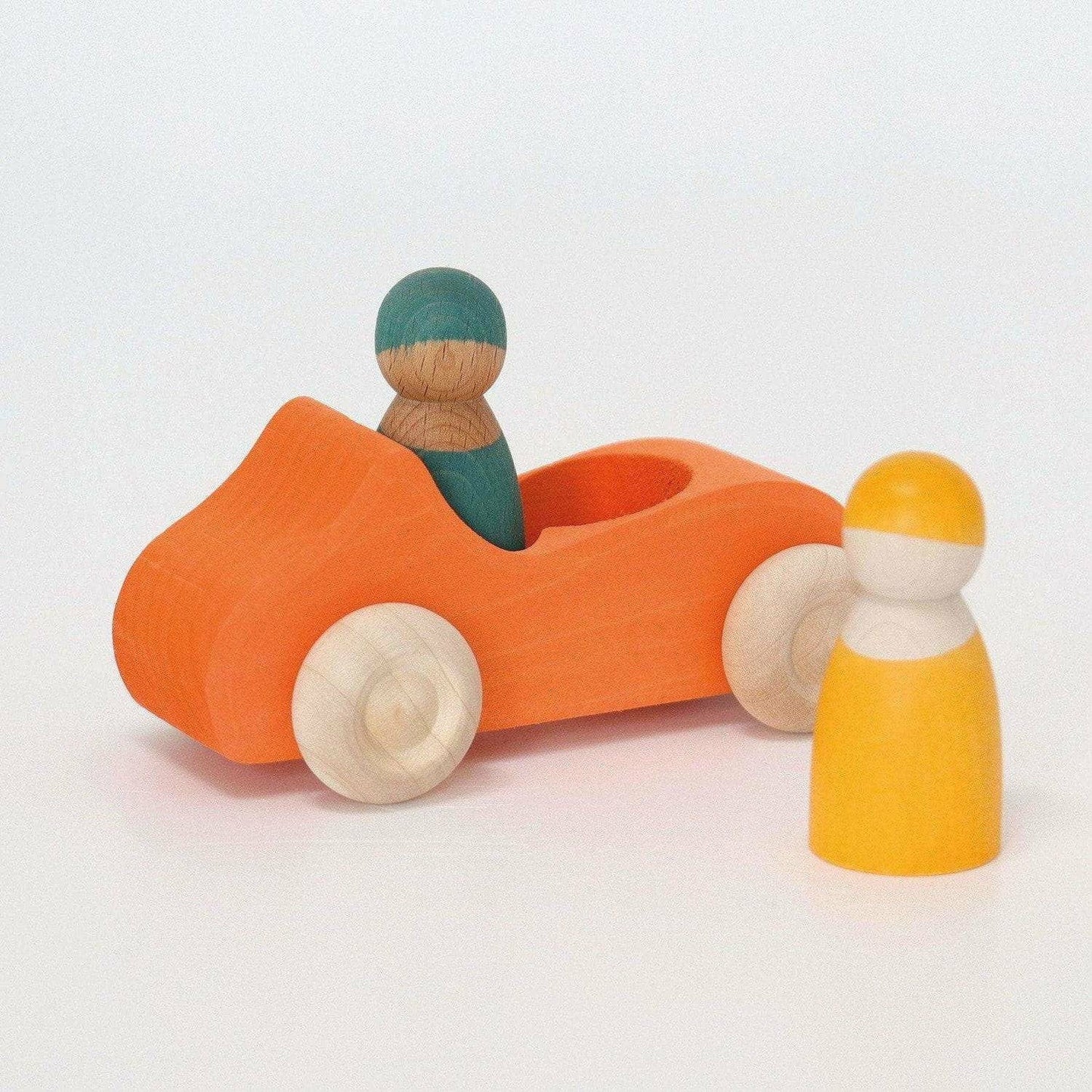 Grimm's Large Convertible Car Orange