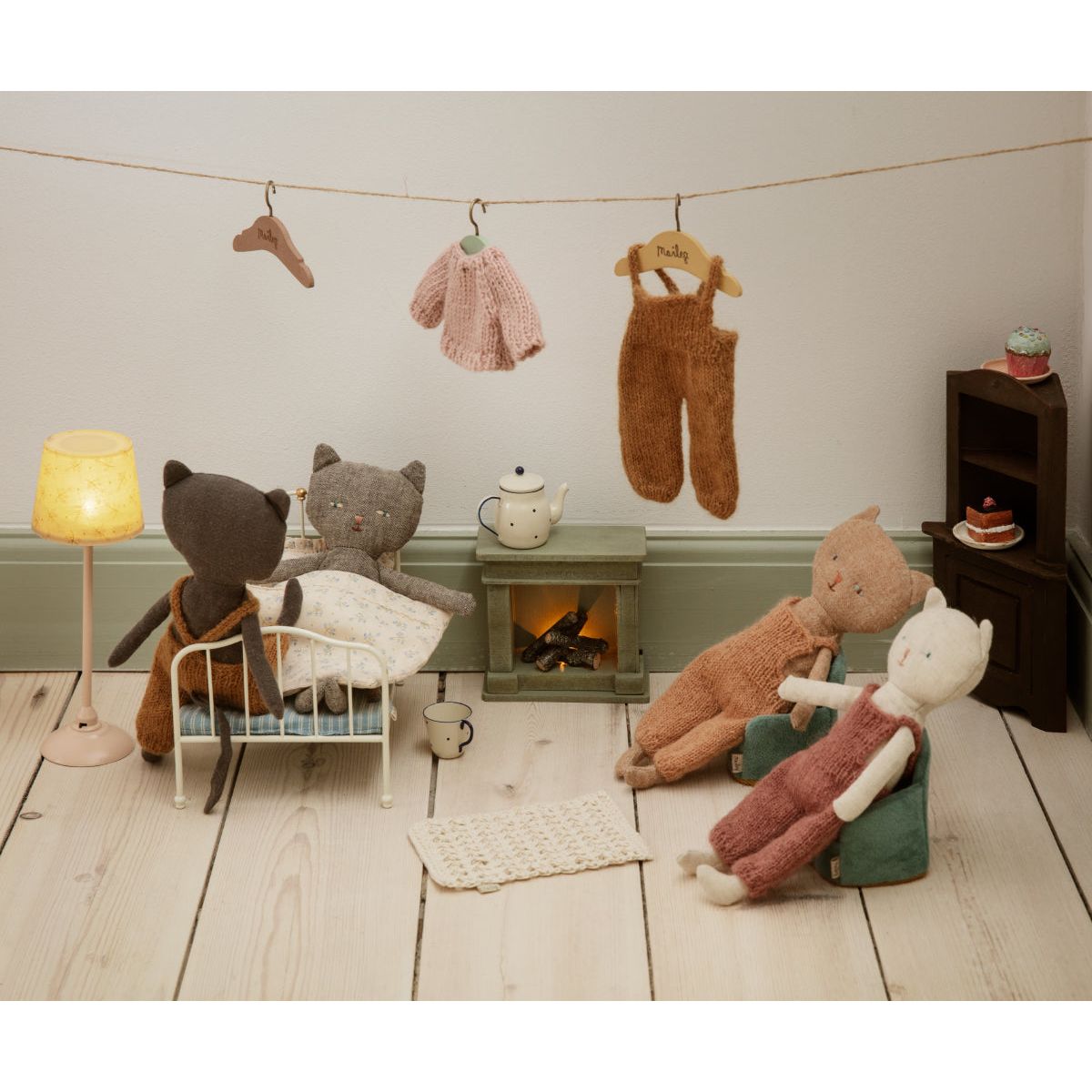Maileg Chatons Kitten Dark Nature