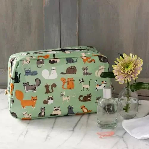 Rex London -Wash Bag - Nine Lives