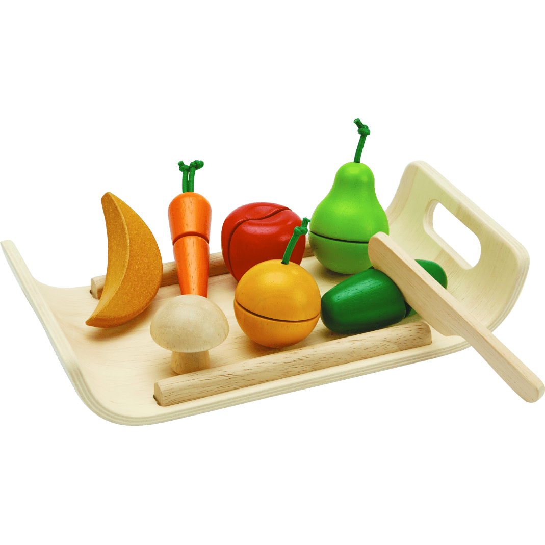 Plan Toys Assorted Fruits & Vegetables