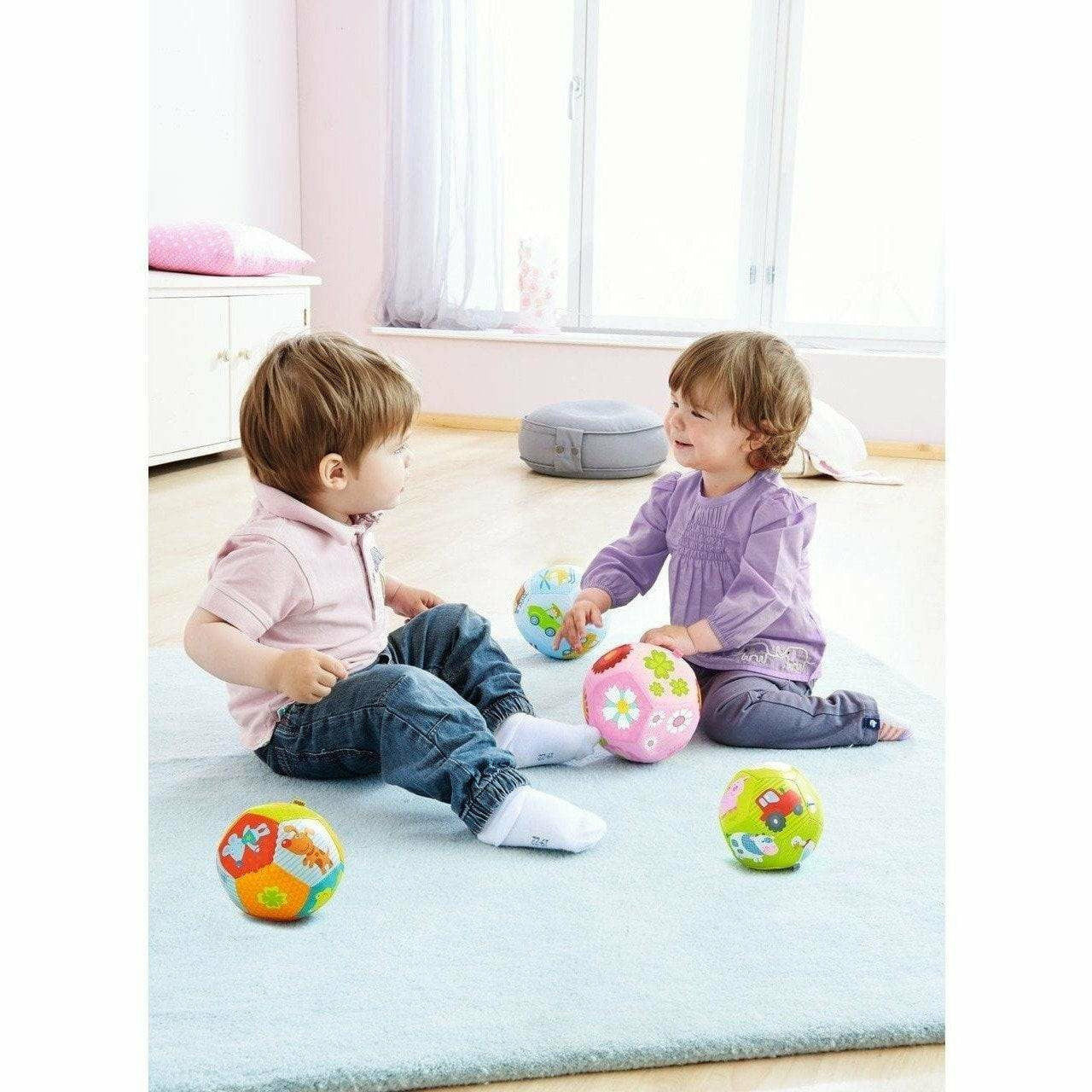 Haba Baby Ball 4 1/2 - Animal Friends
