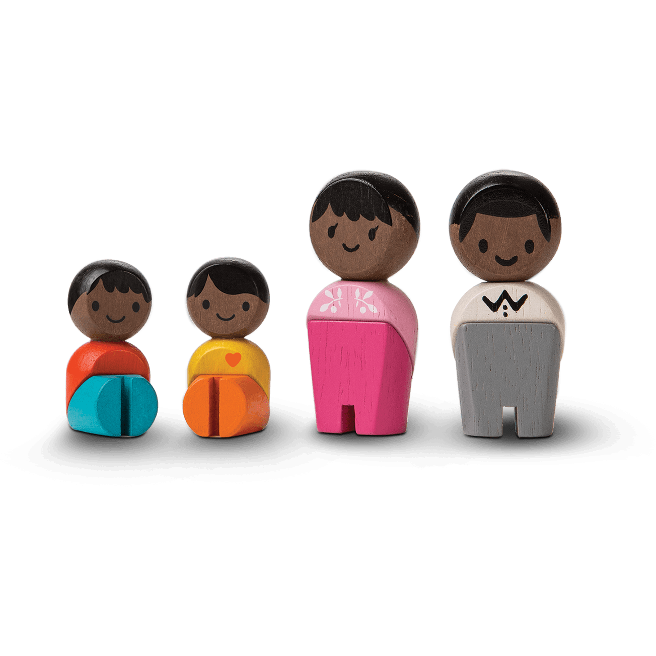 Plan Toys Family I (Afro-American)