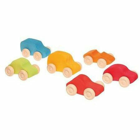Grimm's Colored Wooden Cars