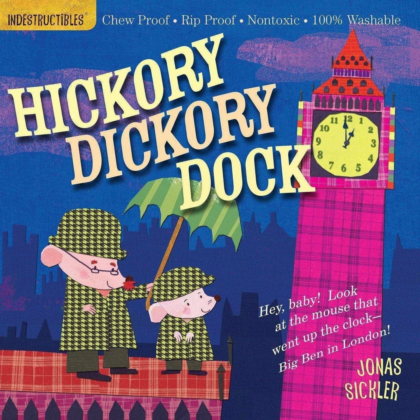 Indestructibles Books - Hickory Dickory Dock