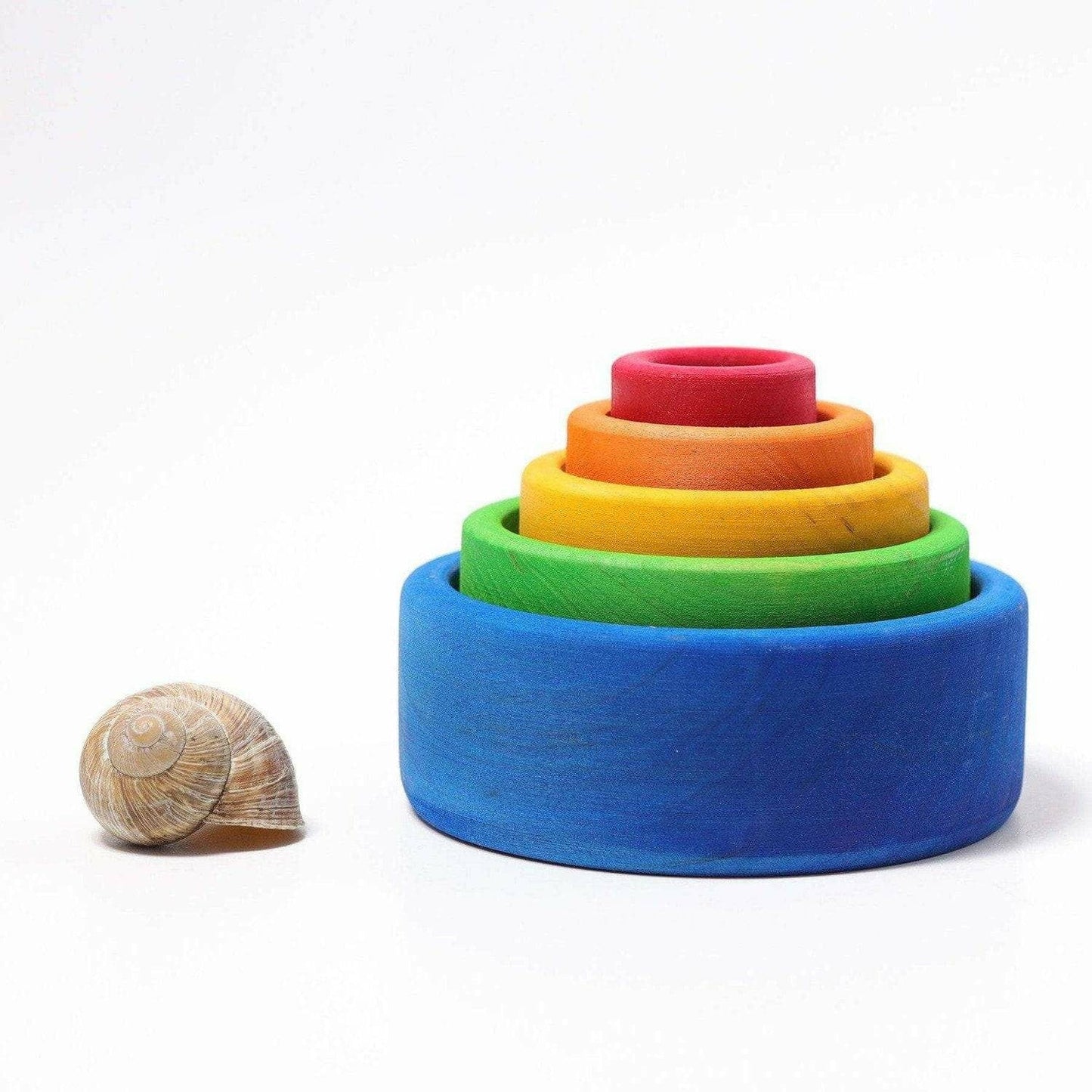 Grimm's Set of Bowls- Outside Blue