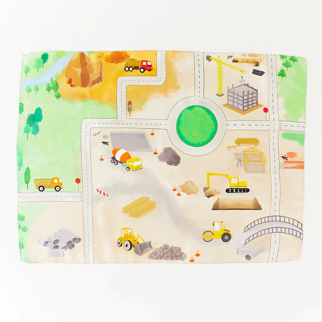 Sarah's Silks Construction Seek & Find Playsilk