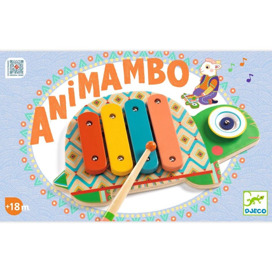 Djeco Animambo Cymbal & Xylophone