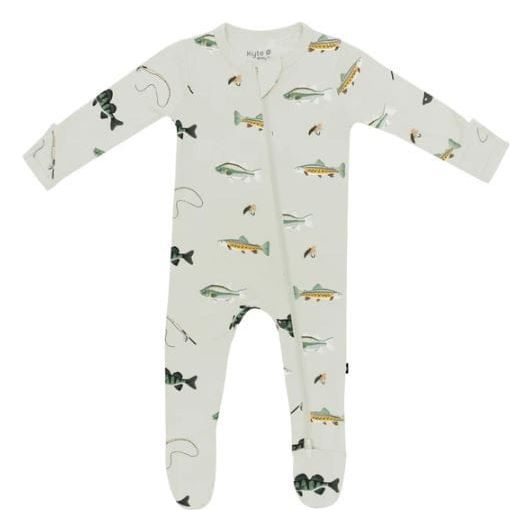 Kyte Baby Zippered Footie Prints