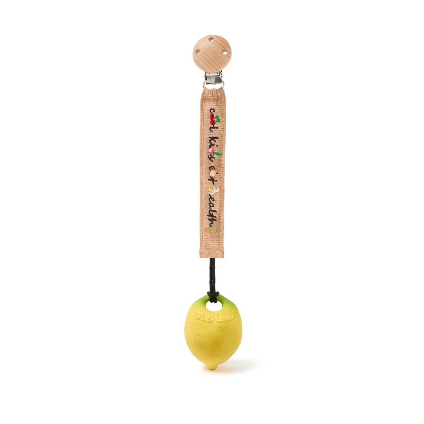 Lou the Lemon Mini Doudou-Teether