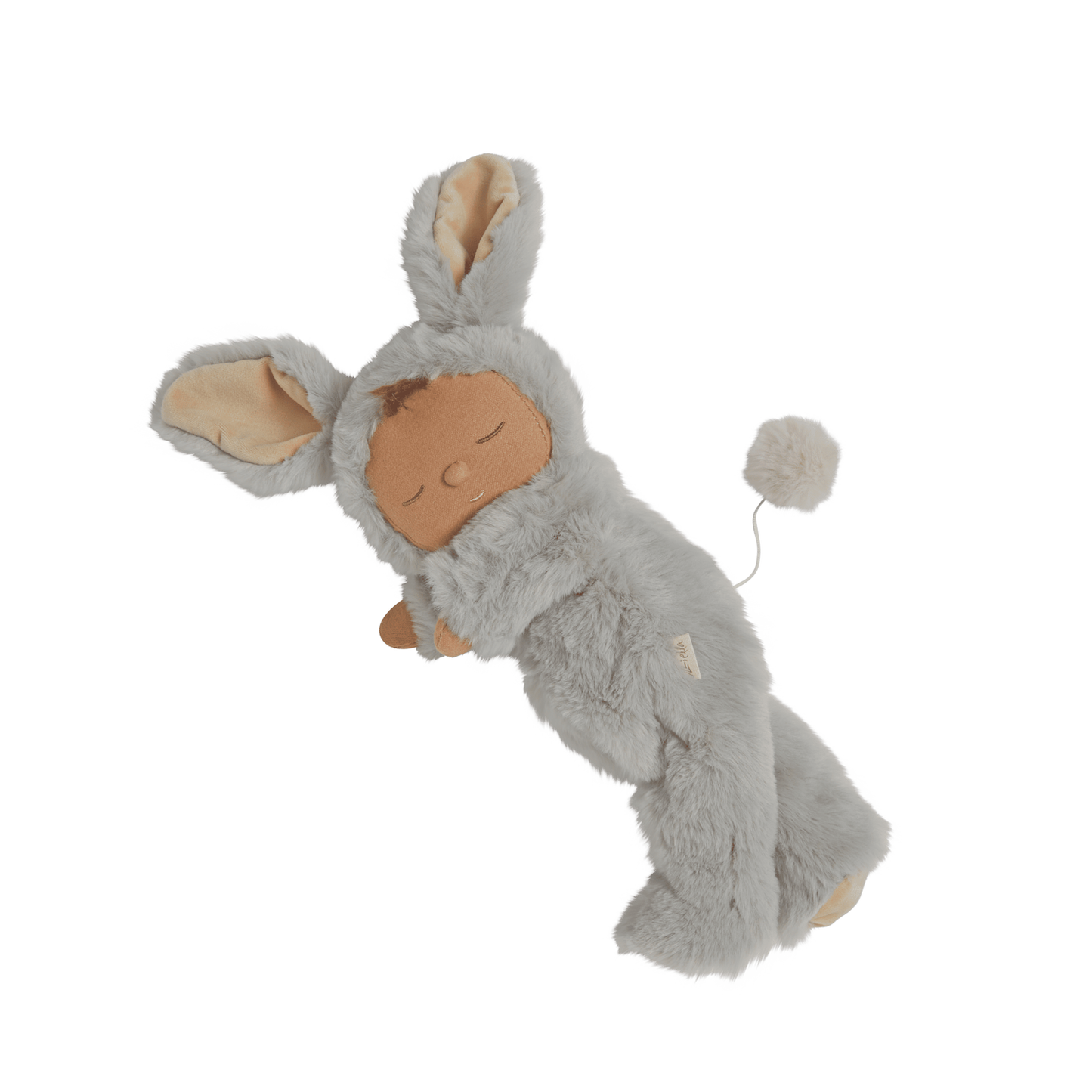 Olli Ella Lullaby Cozy Dinkum Bunny Pip - Smoke