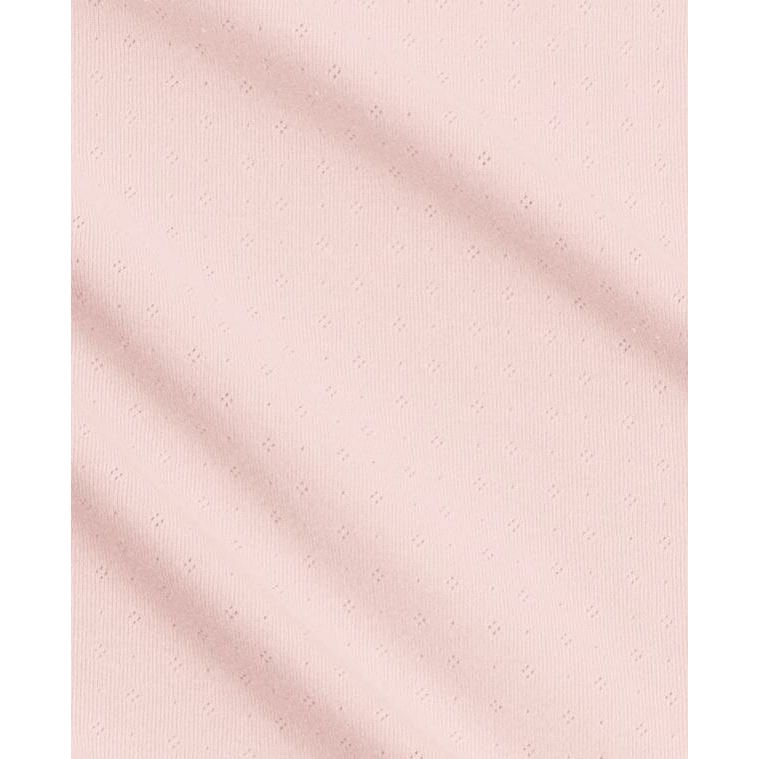Colored Organics Pointelle Footed Sleeper
