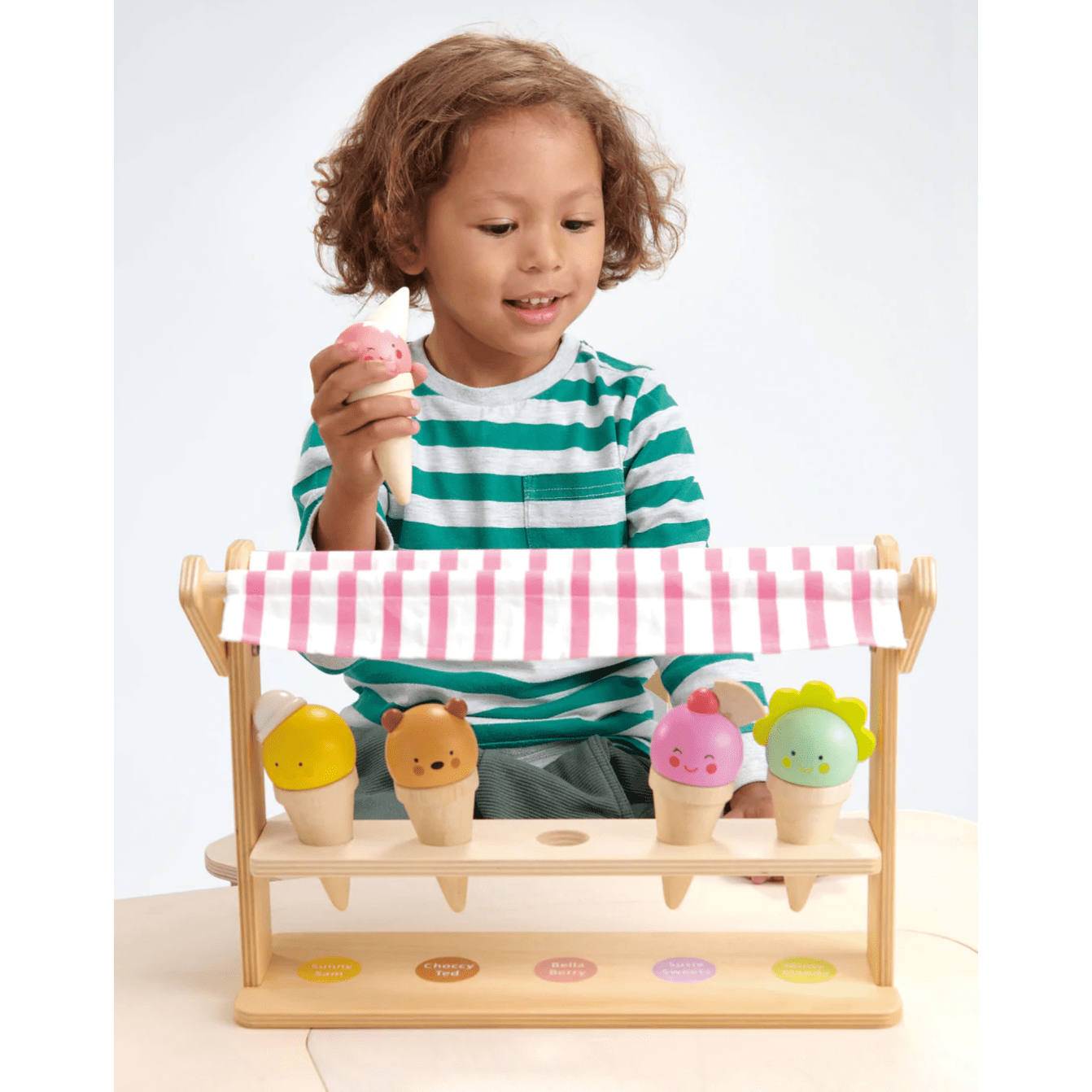 Tender Leaf Scoops and Smiles