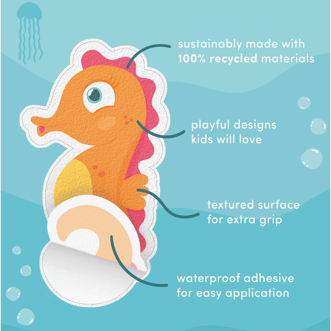 Glo Pals Guppy Bath Grips