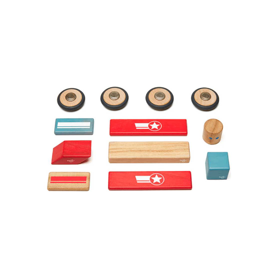 Tegu Daredevil - Magnetic Wooden Block Set