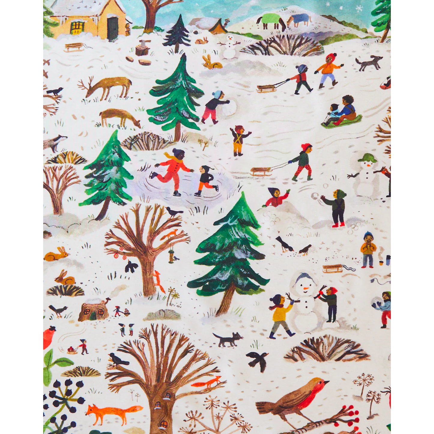 Sarah's Silks Seek & Find Snowy Day