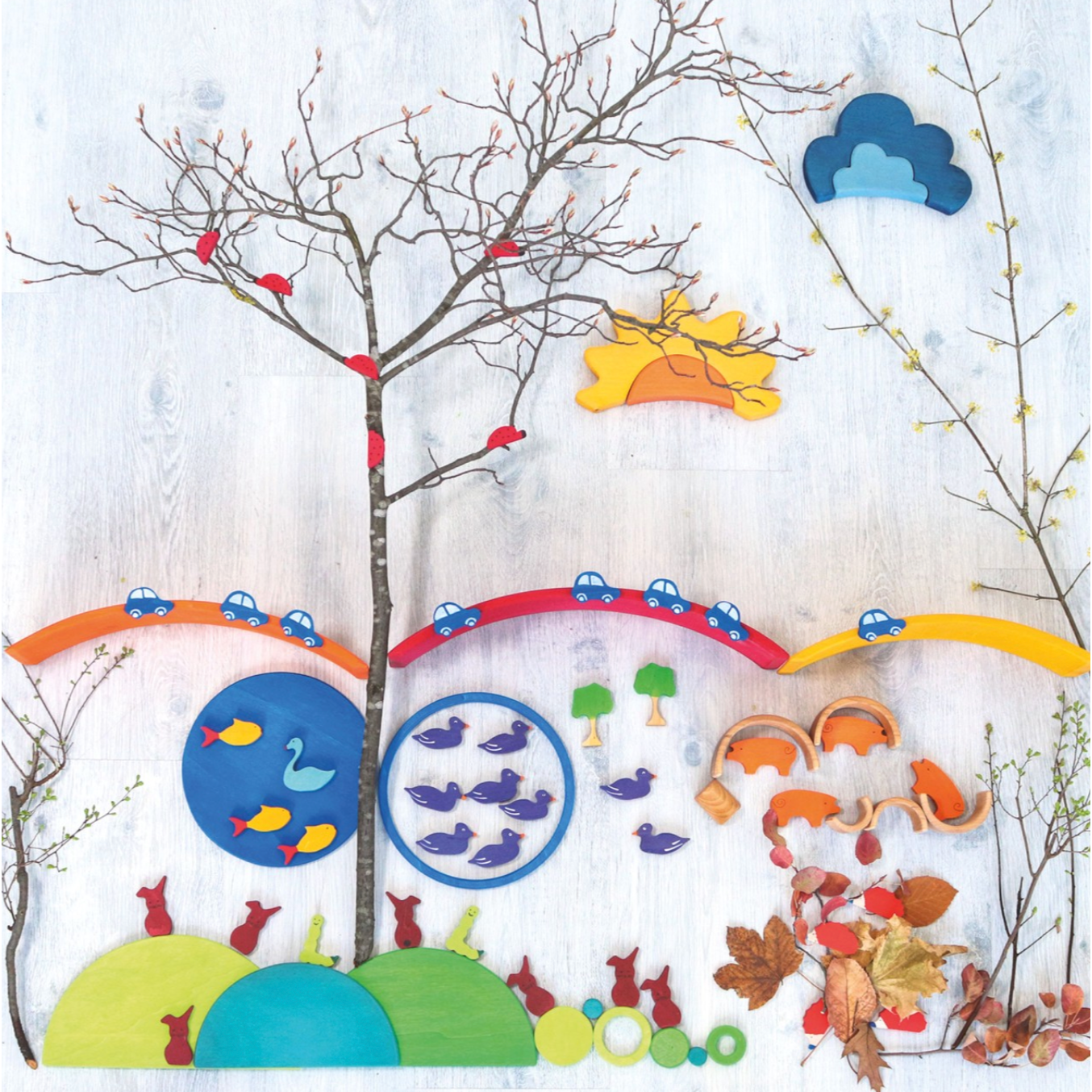 Grimm's Figures for Counting and Story Telling