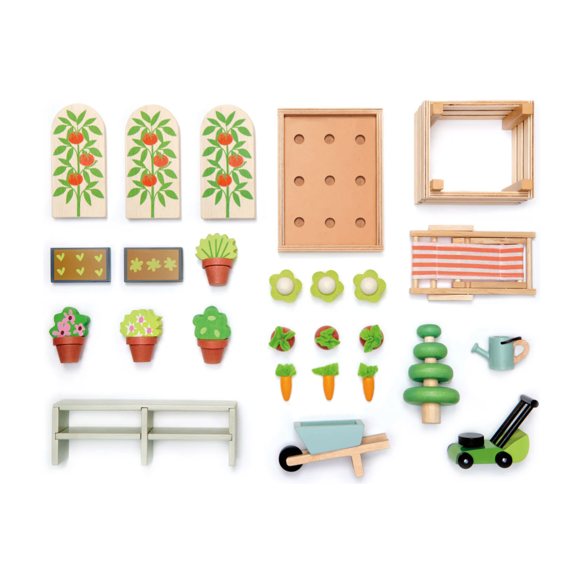 Tender Leaf Greenhouse and Garden Set