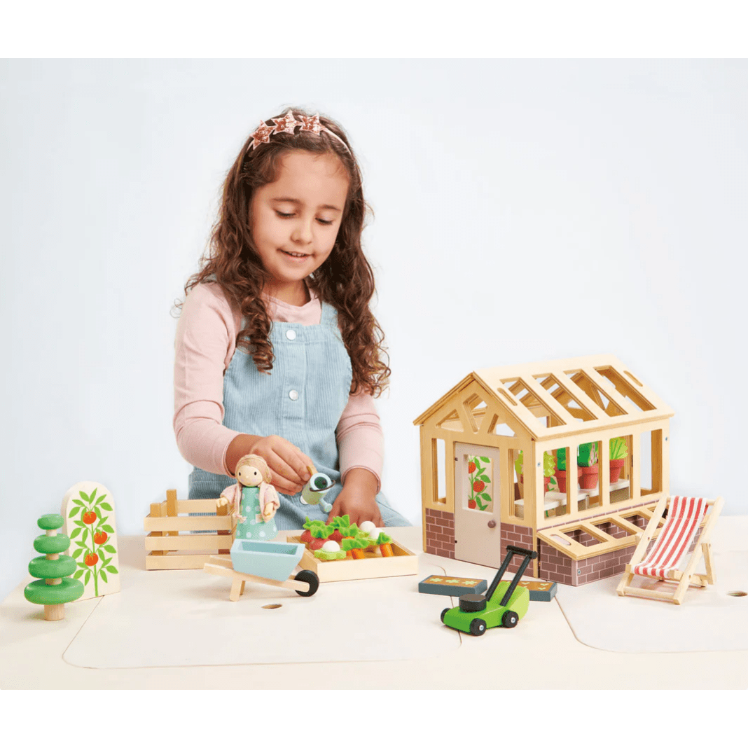 Tender Leaf Greenhouse and Garden Set