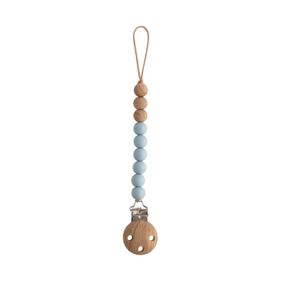 Mushie Silicone Pacifier Clip