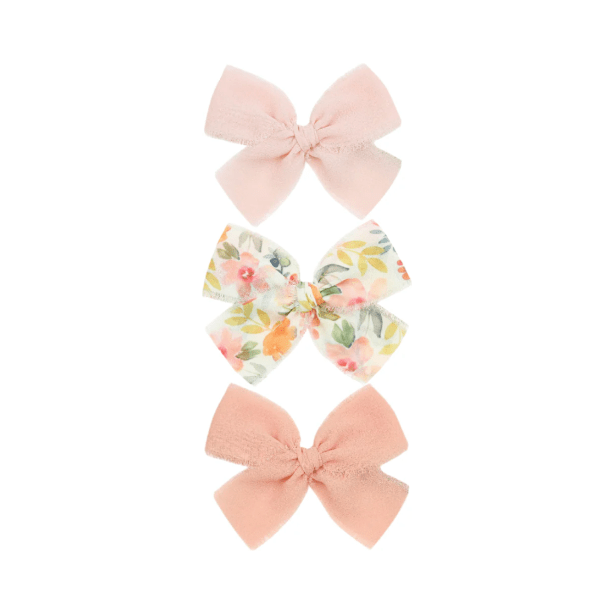Lou Lou & Company Chiffon Bow 3 Pack