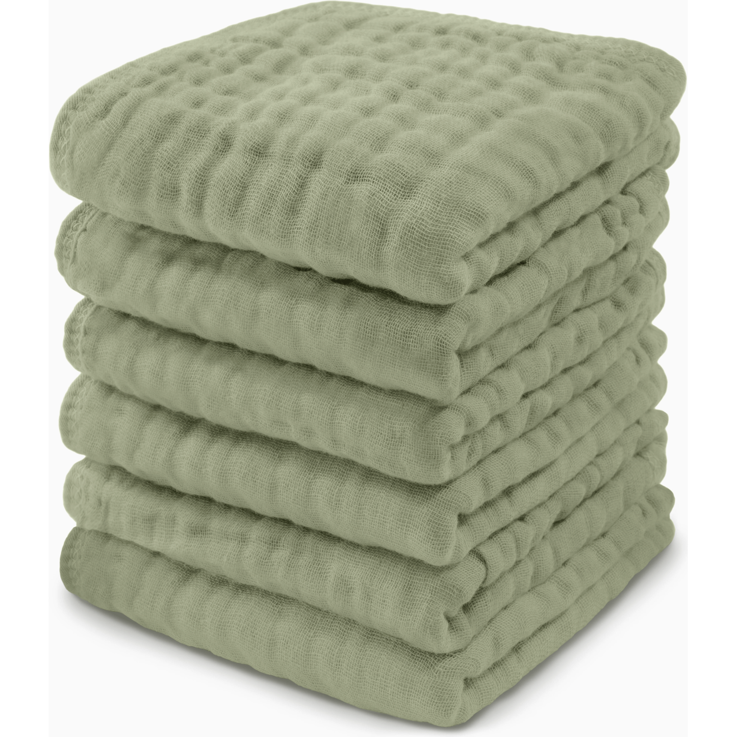 Comfycubs 100% Muslin Cotton Baby Washcloths