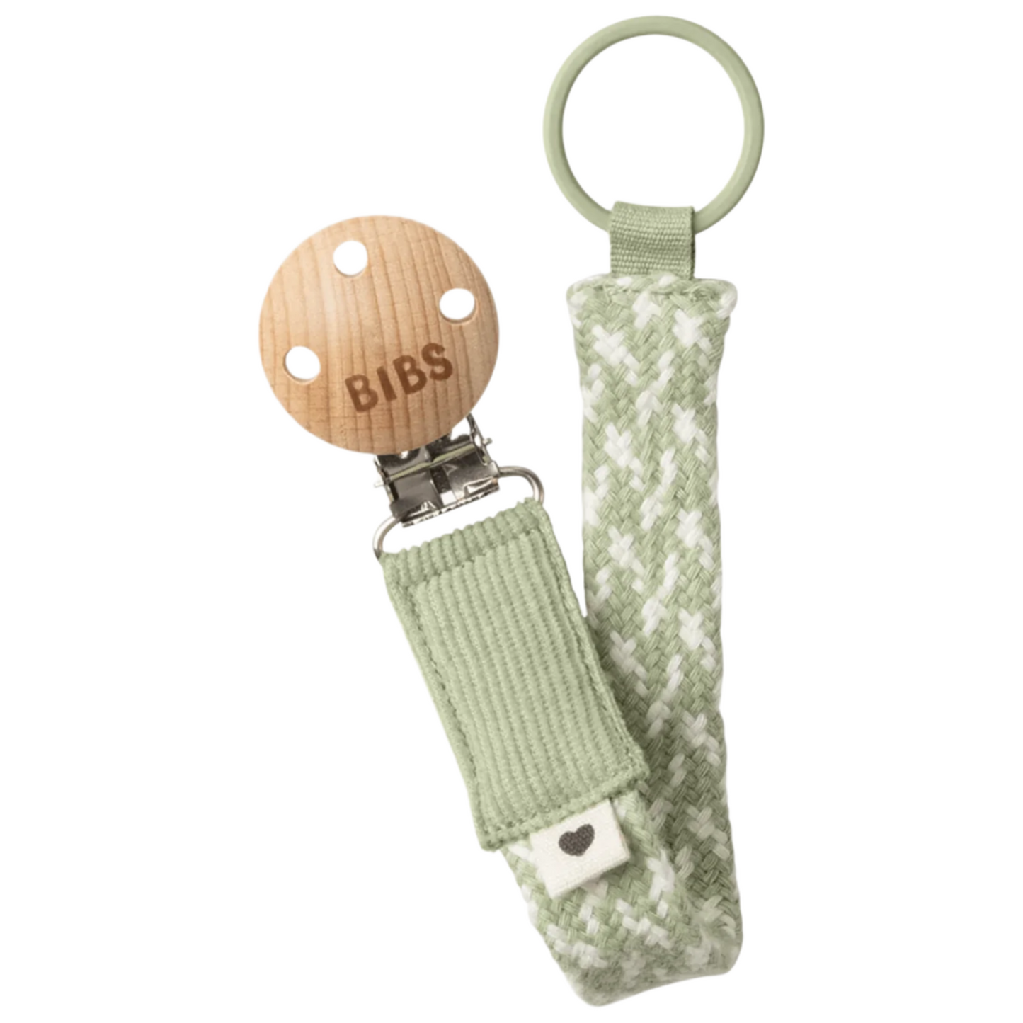 BIBS Braid Pacifier Clip