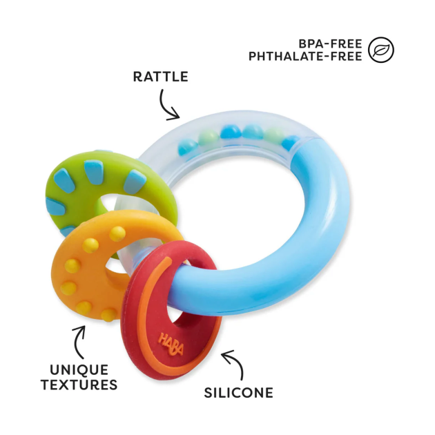 Haba Color Burst Teething Toy
