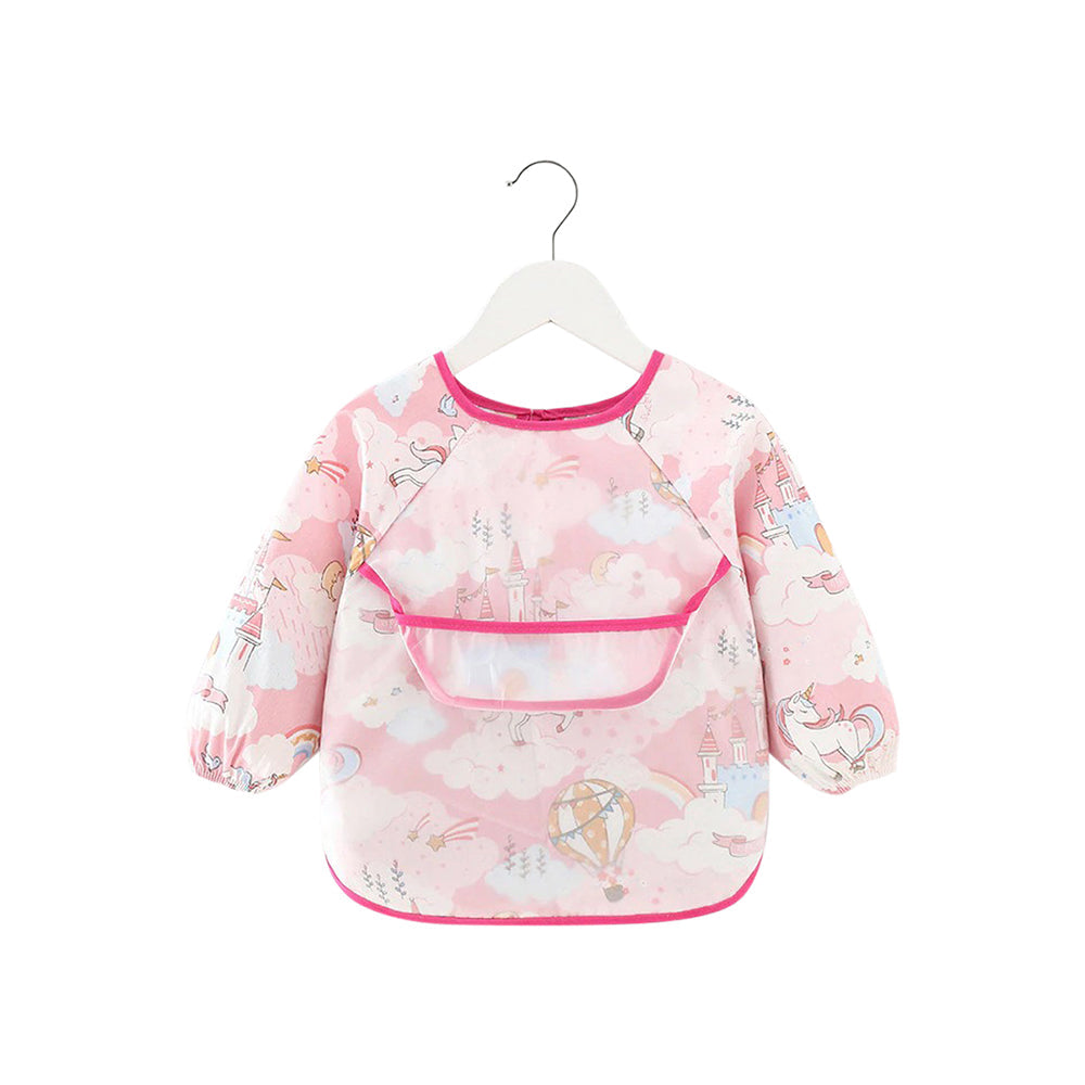 Baby Long Sleeve Apron Smock Bib Woodlands