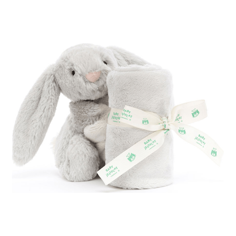 Jellycat Bashful Grey Bunny Soother