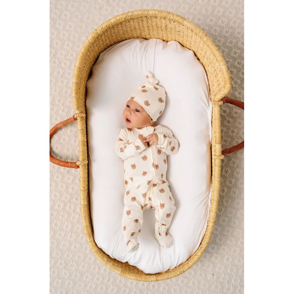 Lou Lou & Company Zippered Footie -Teddy
