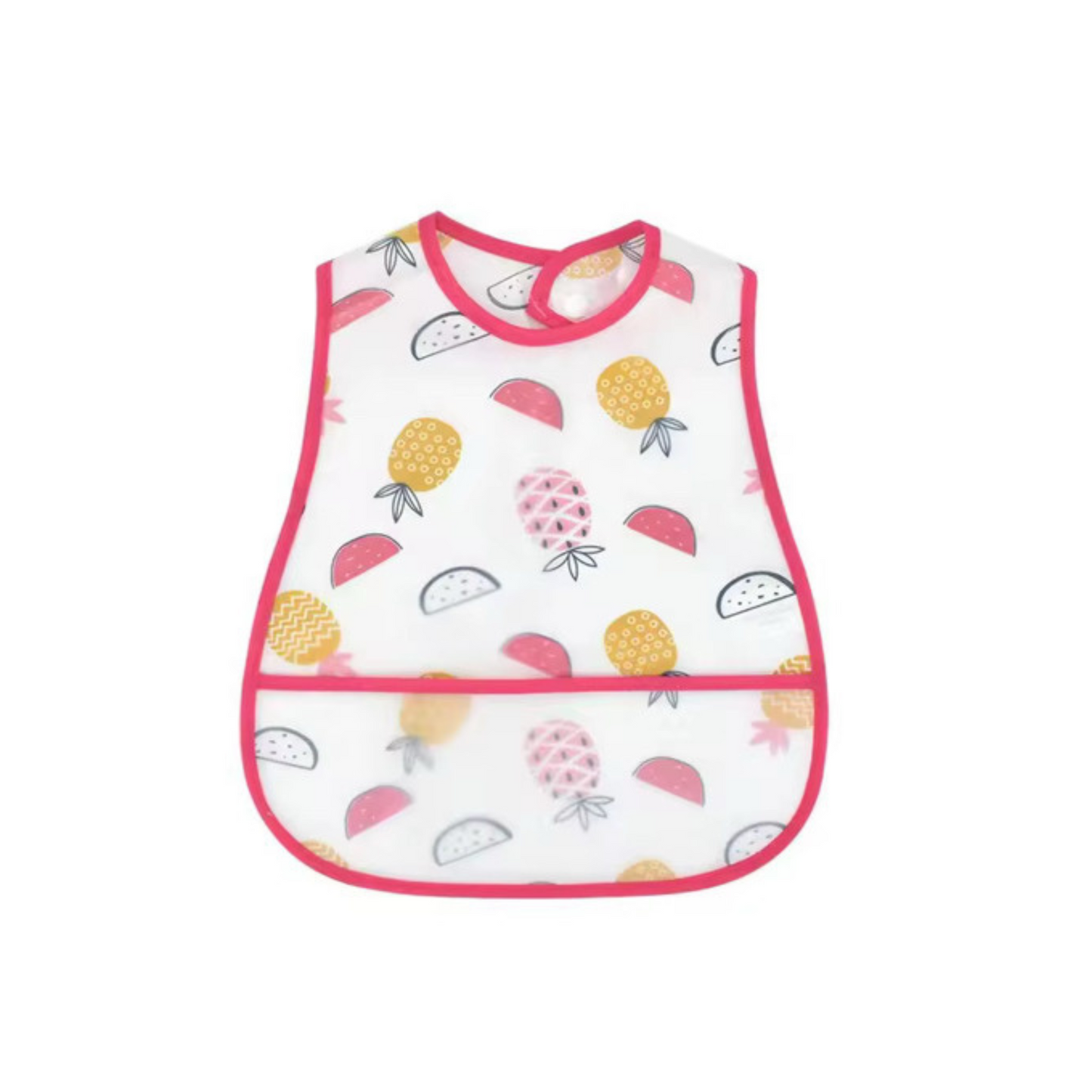 Tutti Frutti Short-Sleeve Waterproof Smock Bib
