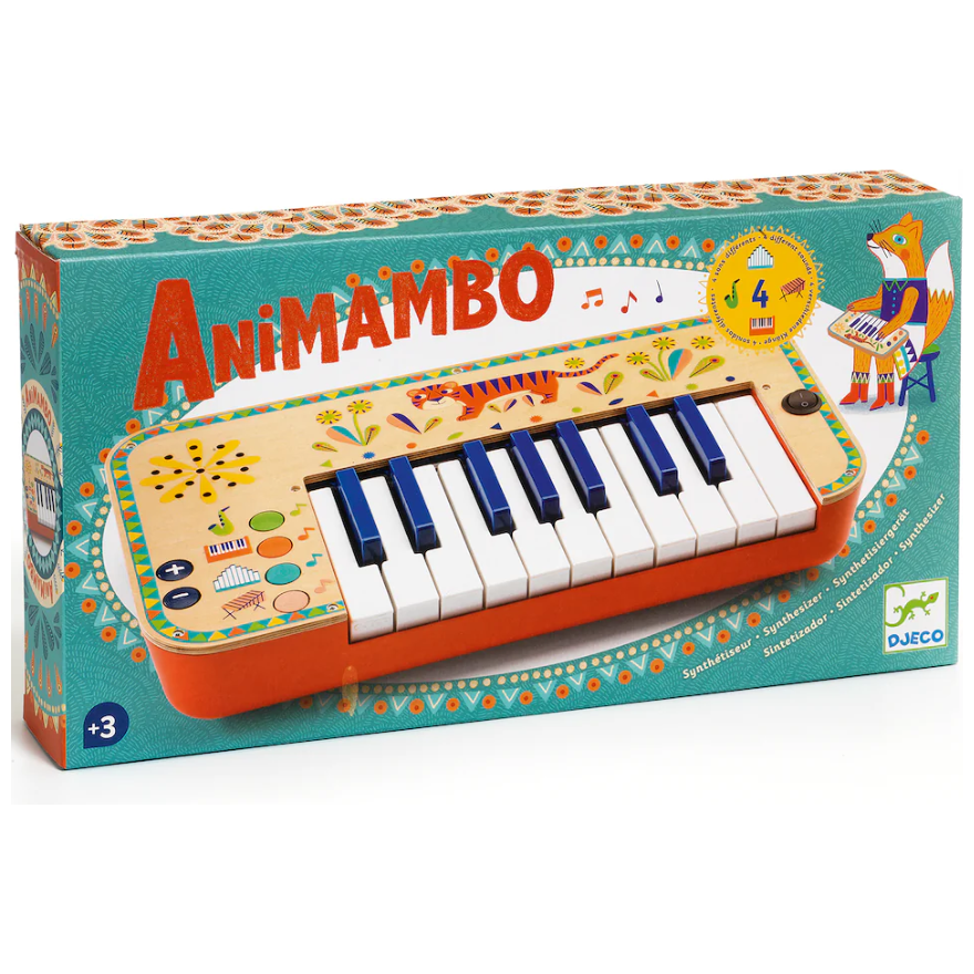 Djeco Animambo Synthesizer Musical Instrument