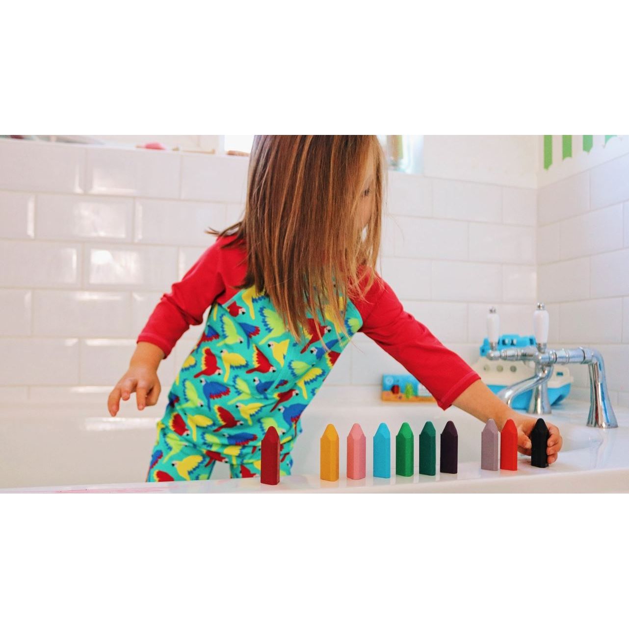 Honeysticks Bath Crayon Triangles