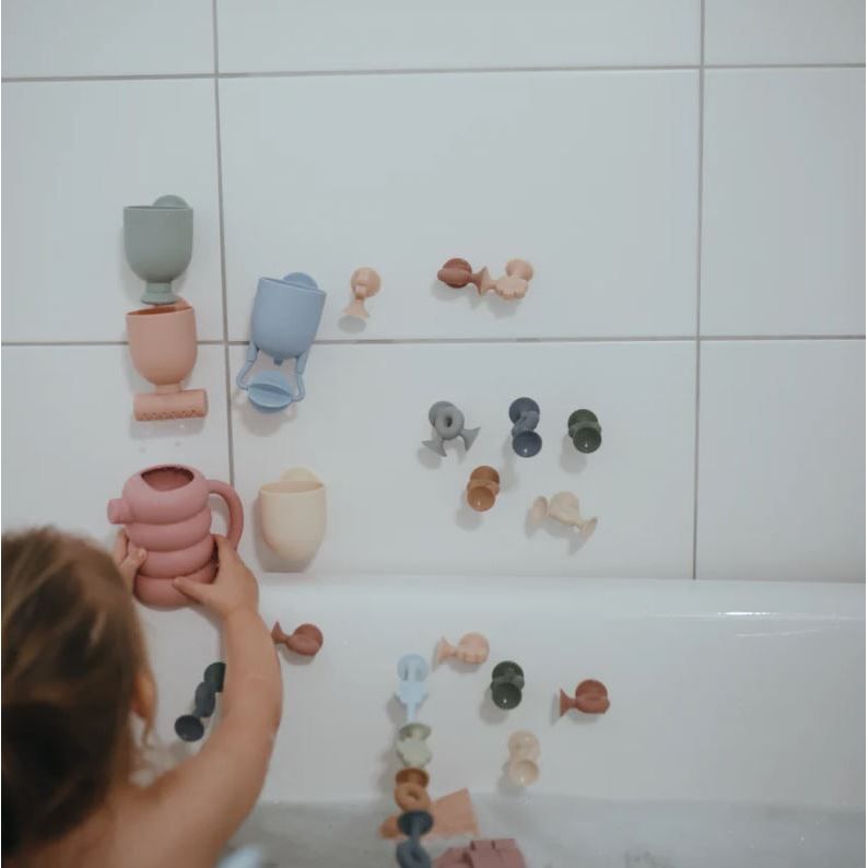 Mushie Pour and Play Bath Set