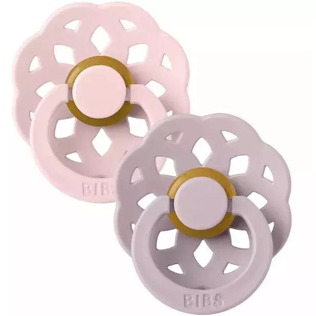 BIBS USA- BIBS Boheme Blossom/Dusky Lilac - 2 PACK