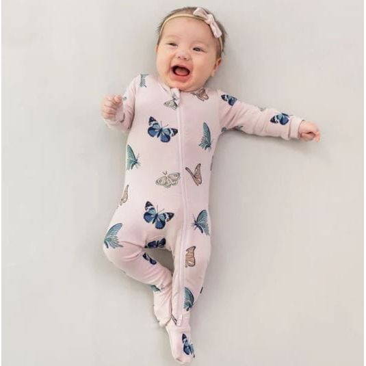 Kyte Baby Zippered Footie Prints