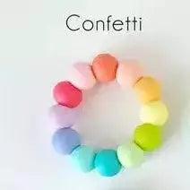 Bannor Toys Cloud Grasping Wooden Baby Toy with Teething Beads