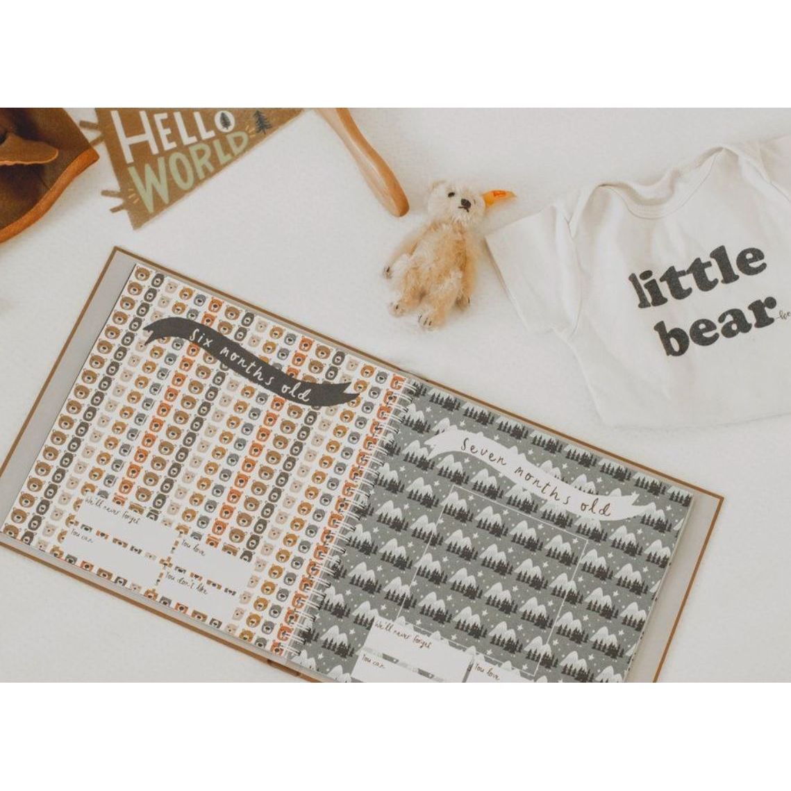 Little Camper Memory Book