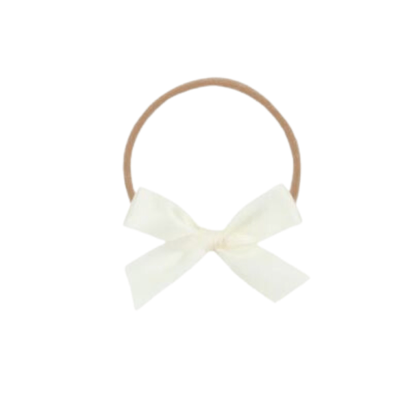Lou Lou & Company Satin Bow Headband -Small Bow