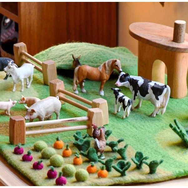 Tara Treasures Farm Play Mat Playscape