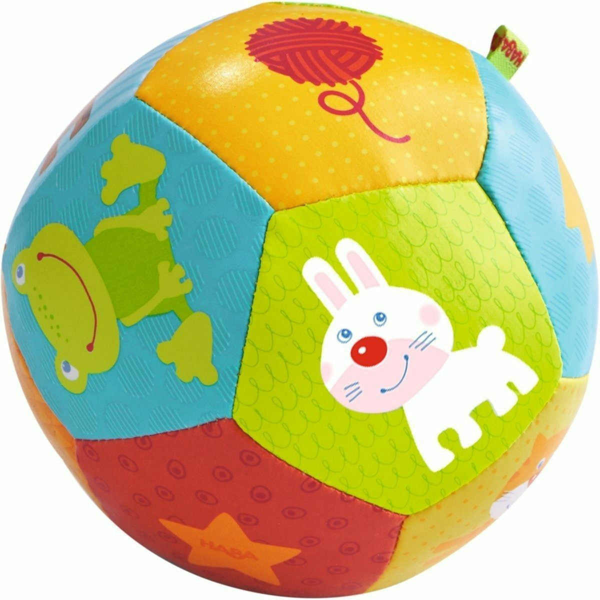 Haba Baby Ball 4 1/2 - Animal Friends