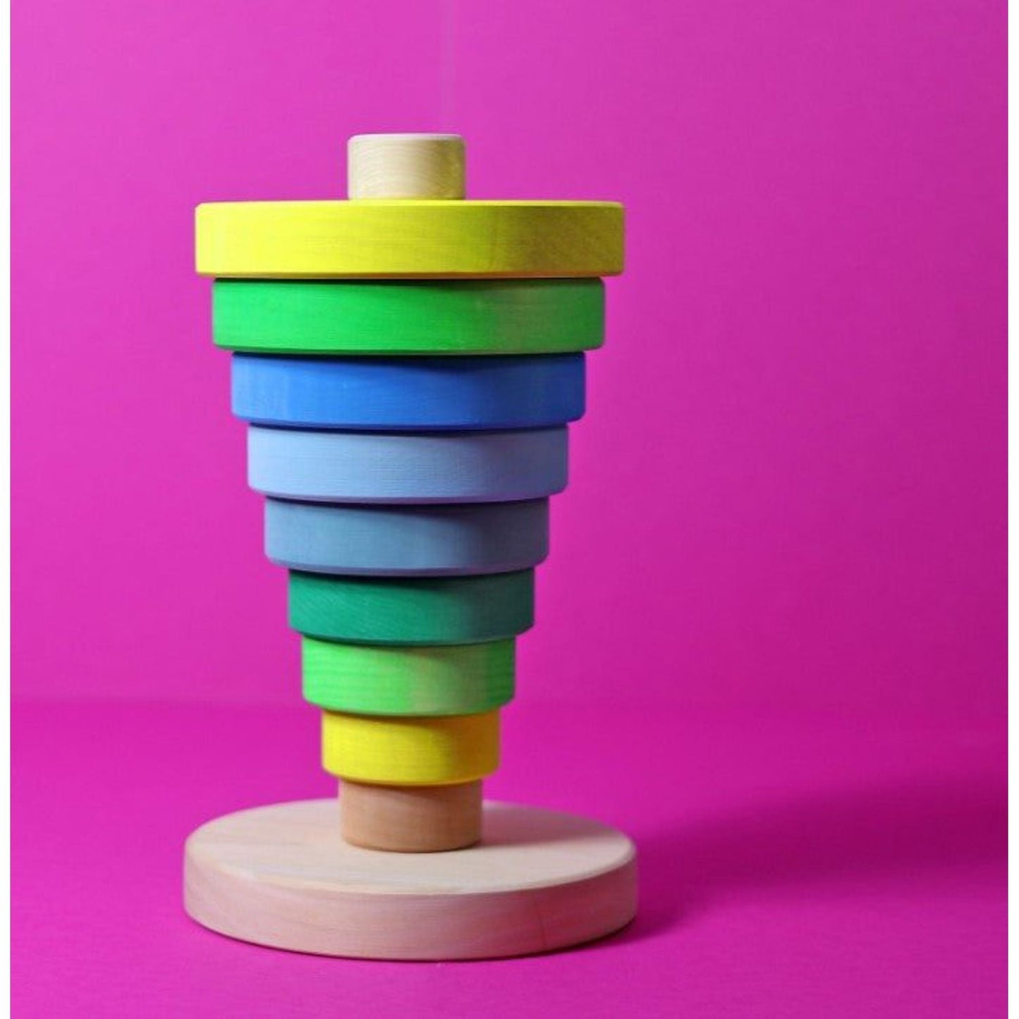 Grimm's Conical Tower Neon Green