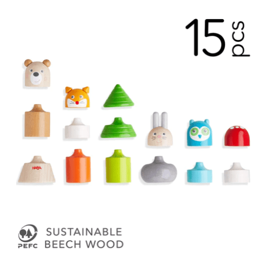 Haba Forest Animals Wooden Stacking Toy