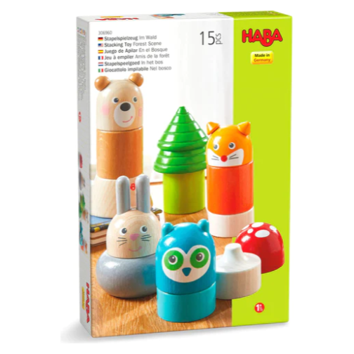 Haba Forest Animals Wooden Stacking Toy