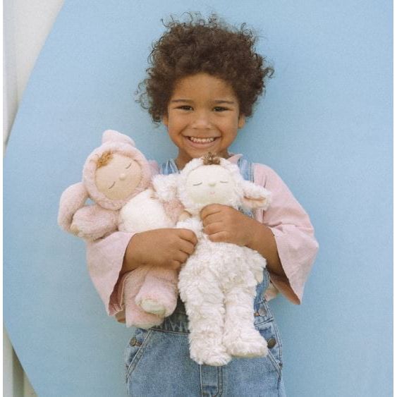 Olli Ella Cozy Dinkums Lamby Pookie - Vanilla