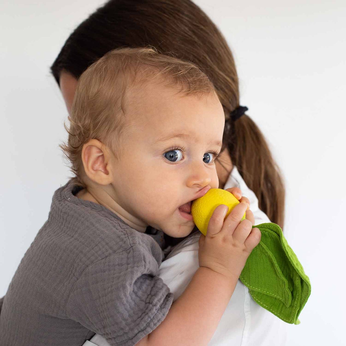 Lou the Lemon Mini Doudou-Teether