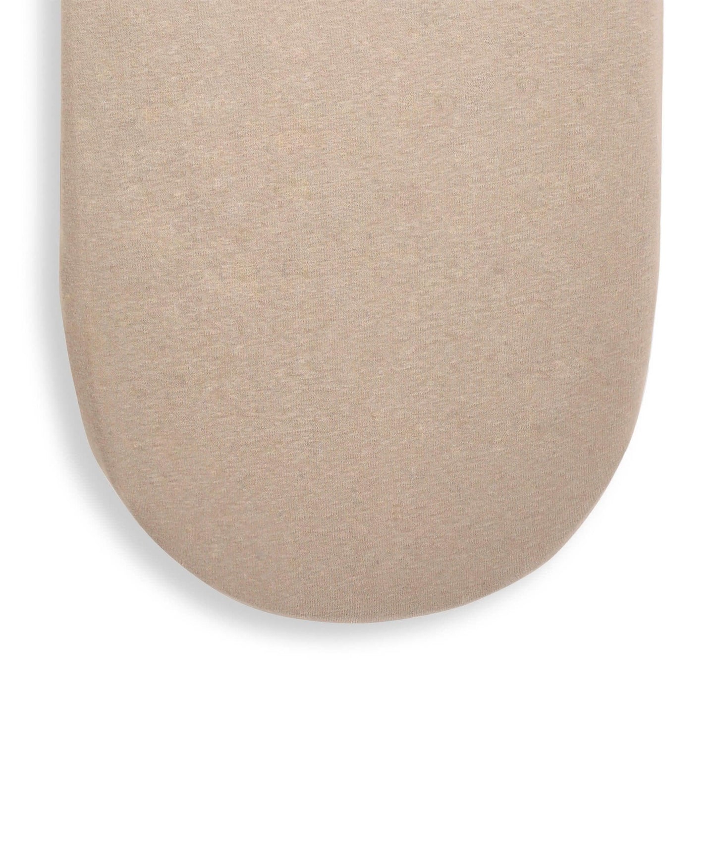 Little Green Sheep Organic Moses Basket Fitted Sheet - Truffle