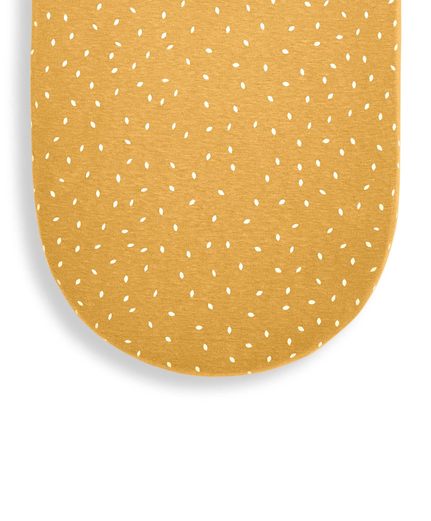 The Little Green Sheep Organic Jersey Moses Basket Fitted Sheet in Honey