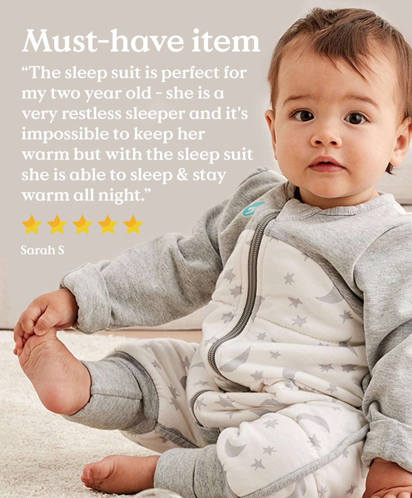 Love To Dream Sleep Suit 12-24 Months (2.5 Tog) - Moonlight Olive
