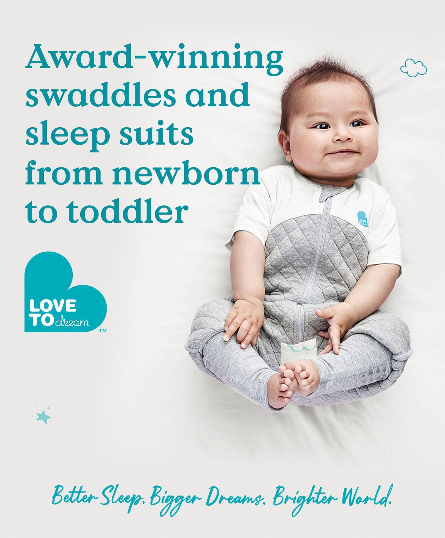 Love To Dream Sleep Suit 12-24 Months (2.5 Tog) - Moonlight Olive